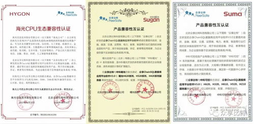 ChainSQL完成與海光、中科曙光、中科可控產品兼容性認證 開啟國產化數據庫新篇章