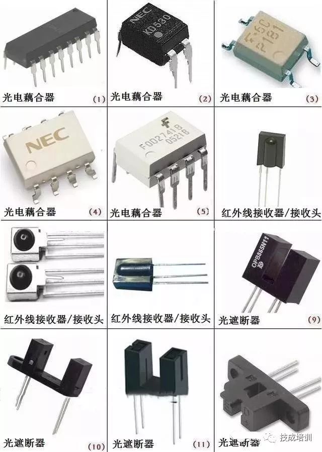 電子元器件圖片、名稱、符號對照大全，超全面建議收藏